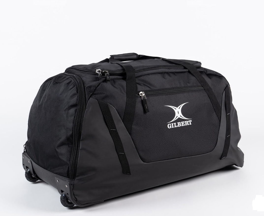 Gilbert Rugby Tasche - Team Kit Bag - Black - Kiwisport.de