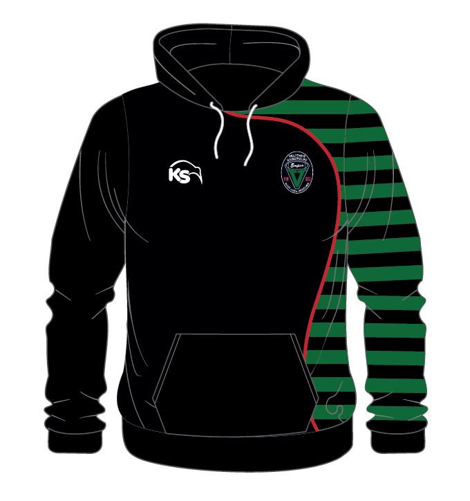 KS Hoodie - Velten Rugby (Schwarz) - Kiwisport.de