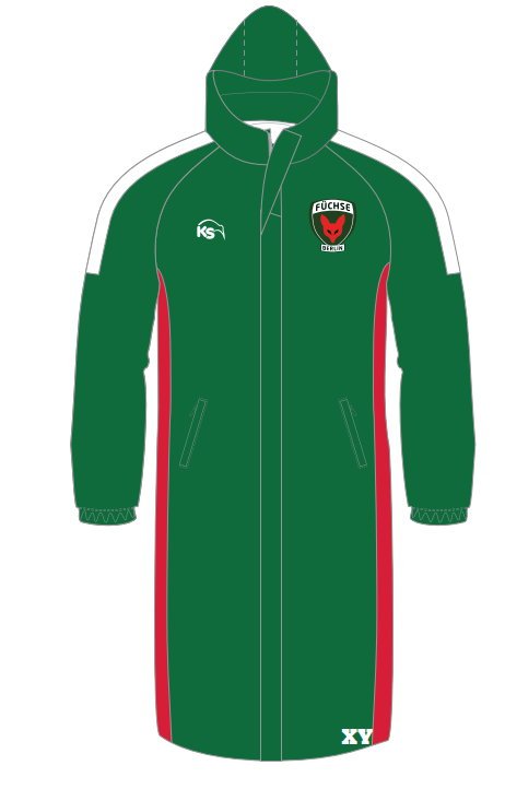 KS Sub Coat (Mantel) - FÜCHSE BERLIN RUGBY - Kiwisport.de