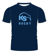 KS T-Shirt - Rugby (Navy/Sky) - Kiwisport.de