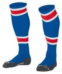 League Stutzenstrumpf - royal/rot/weiß - Kiwisport.de