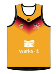 Singlet (MEN) - TOUCH DEUTSCHLAND GOLD - Kiwisport.de