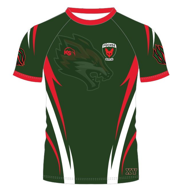 TShirt - FÜCHSE BERLIN RUGBY V1 - Kiwisport.de
