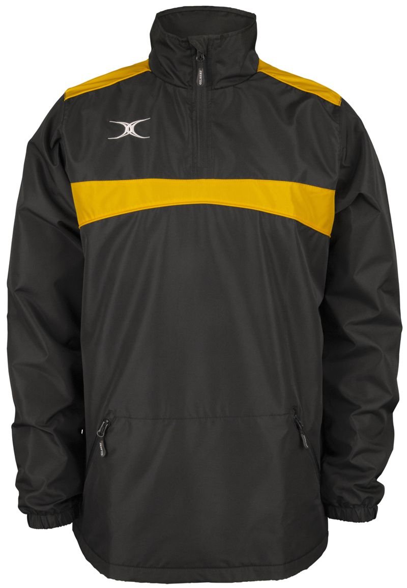 Gilbert Photon Half Zip Jacket - Black/Gold - Kiwisport.de