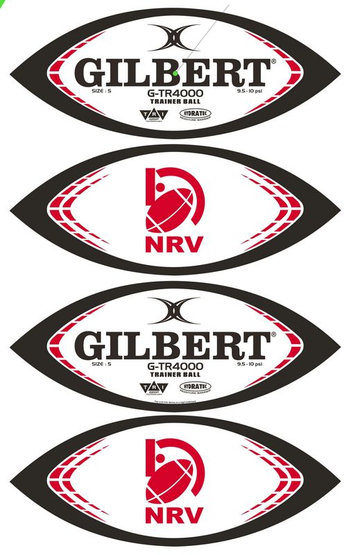 Gilbert Rugby Ball (eigenes Design) - Kiwisport.de