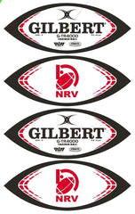 Gilbert Rugby Ball (eigenes Design) - Kiwisport.de