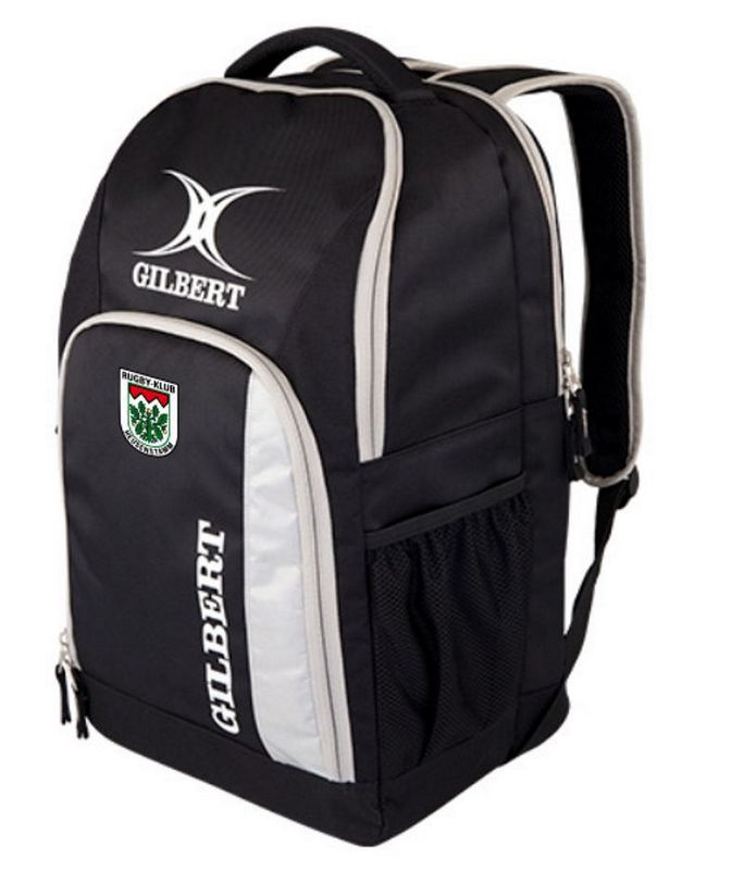 Gilbert Rugby Rucksack V3 - Black (RKH) - Kiwisport.de