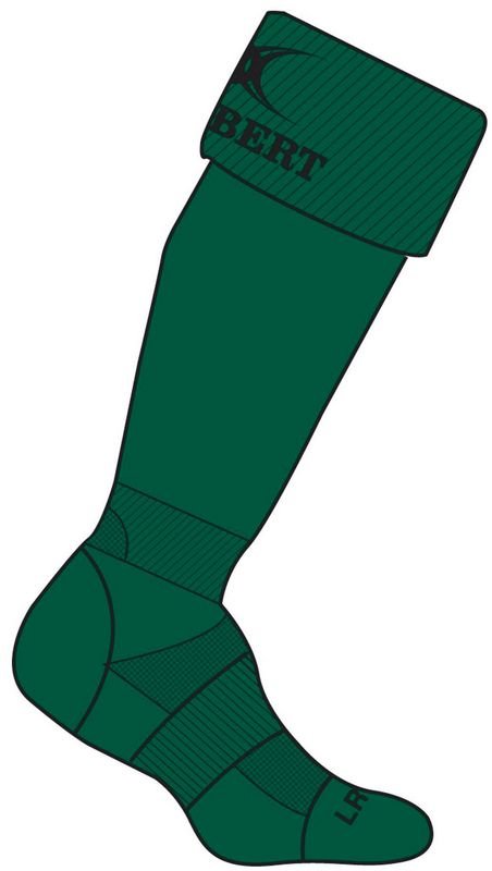 Gilbert Rugby Stutzen - Kryten Green - Kiwisport.de