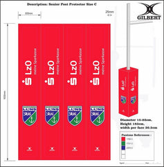 Gilbert Rugby Tor Stangen Polster (4er Set) - Kiwisport.de