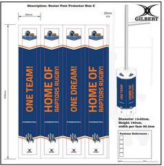 Gilbert Rugby Tor Stangen Polster (4er Set) - Kiwisport.de