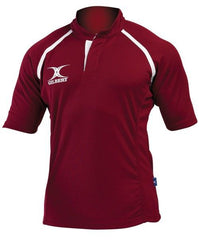 Gilbert Rugby Trikot - Xact - Maroon - Kiwisport.de