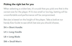 GN Academy Junior Cricket Bat - Kiwisport.de