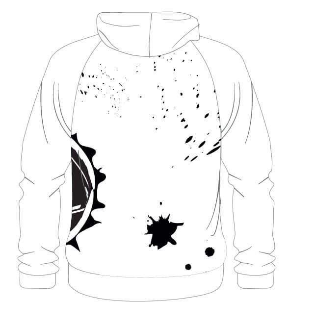 KS Hoodie - Mother Ruckers - White - Kiwisport.de