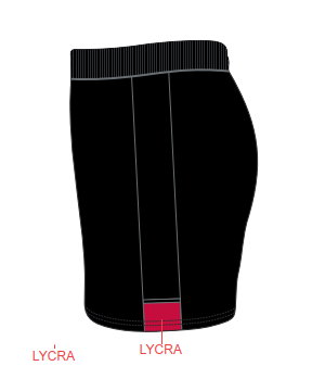 Gym Short (WOMEN) -  POTSDAM TOUCH RUGBY