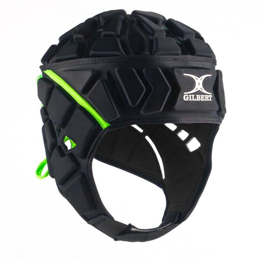Kopfschutz Fusion - Black/Green - Kiwisport.de