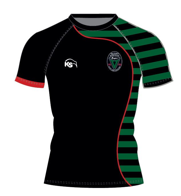 KS T Shirt - Velten Rugby (Schwarz) - Kiwisport.de