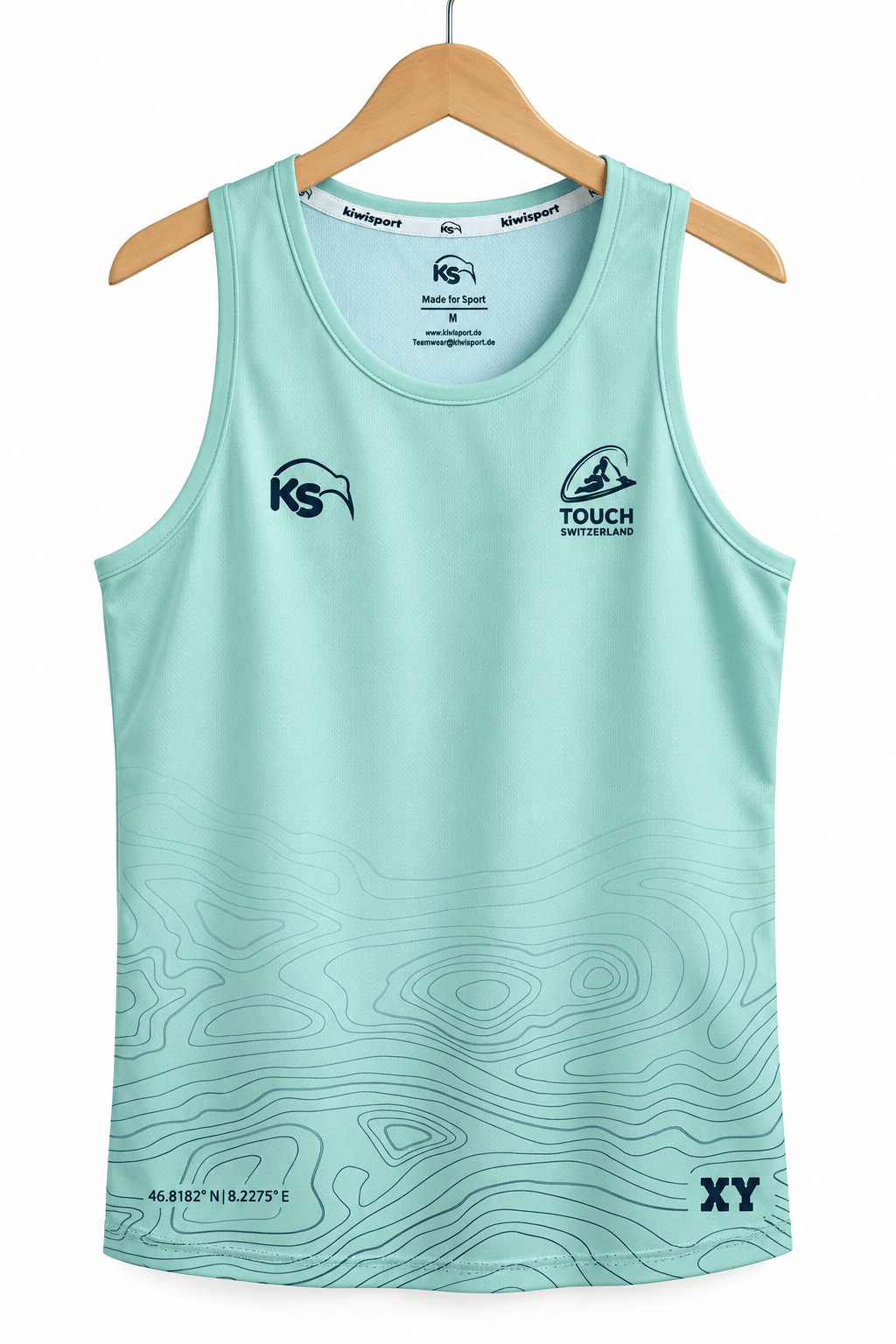 Singlet - TOUCH SWITZERLAND TRAINING MEN NEW - Kiwisport.de