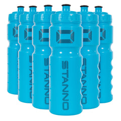 Stanno Trinkflaschen - 6er Set Sky Blue - Kiwisport.de