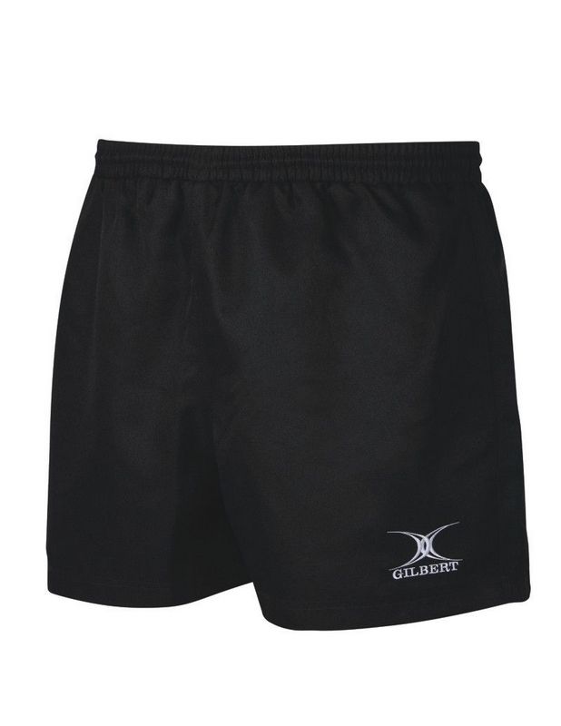 Gilbert Rugby Short - Saracen - Black - Kiwisport.de