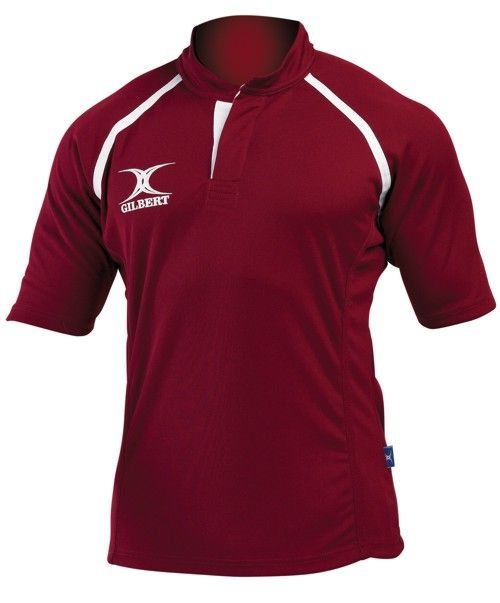 Gilbert Rugby Trikot - Xact - Maroon - Kiwisport.de